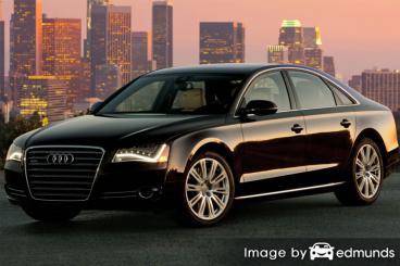 Insurance quote for Audi A8 in Lexington