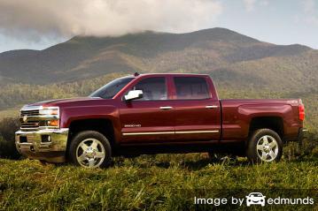 Insurance rates Chevy Silverado 2500HD in Lexington