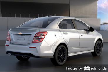 Insurance rates Chevy Sonic in Lexington