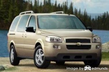 Insurance quote for Chevy Uplander in Lexington