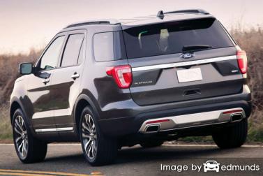 Insurance quote for Ford Explorer in Lexington