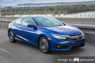 Insurance rates Honda Civic in Lexington