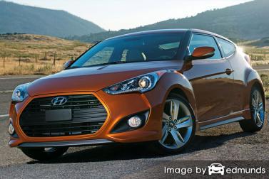 Insurance rates Hyundai Veloster in Lexington