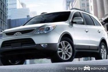 Insurance rates Hyundai Veracruz in Lexington