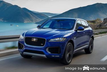 Insurance rates Jaguar F-PACE in Lexington