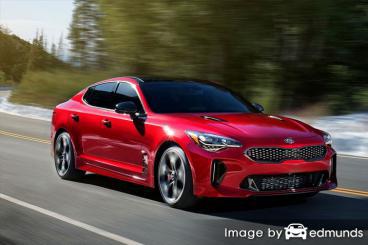 Insurance rates Kia Stinger in Lexington