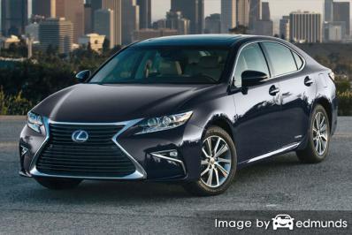 Insurance rates Lexus ES 300h in Lexington