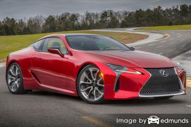 Insurance rates Lexus LC 500 in Lexington