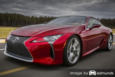 Insurance rates Lexus LFA in Lexington