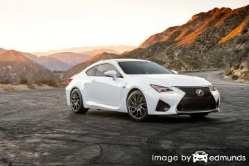 Insurance rates Lexus RC F in Lexington