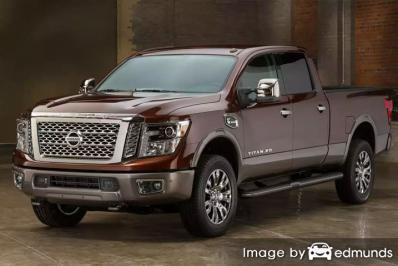 Insurance rates Nissan Titan XD in Lexington