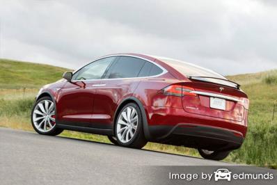 Insurance quote for Tesla Model X in Lexington