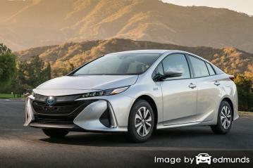 Insurance rates Toyota Prius Prime in Lexington