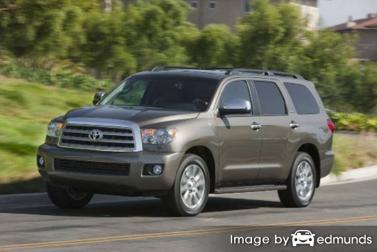 Insurance rates Toyota Sequoia in Lexington